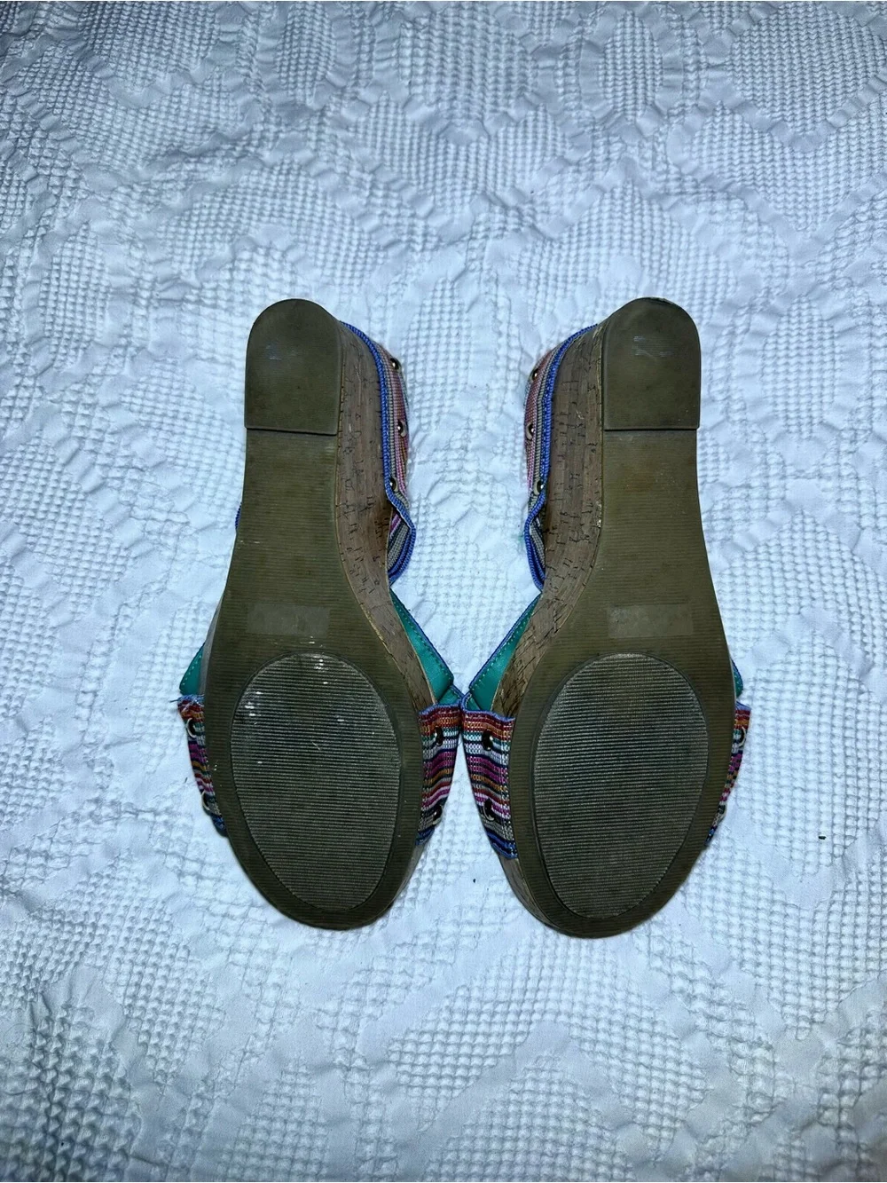 Steve Madden Multicolored Stripe Shoes